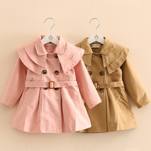 Girls Coats and Jackets Kids 2018 Autumn Children for Girls Clothes Cartoon Outerwear Hooded for 2-8Y Baby Girl Winter Clothes 2024 - buy cheap
