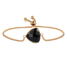MINHIN Adjustable Gold Chain Bracelet For Women Geometric Crystal Bracelets Wedding Fashion Jewelry Charming Bracelet & Bangles 2024 - buy cheap