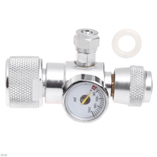 CO2 Pressure Gauge JIS m22-14 Regulator Manometer Over 1500PSI Cylinder Reducer 2024 - buy cheap