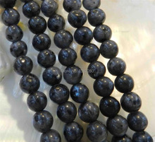 Wholesale 8mm India Black Gray Labradorite Chalcedony Round Loose Beads 15inch 2pcs/lot Women Manual Fashion Jewelry JT6340 2024 - buy cheap