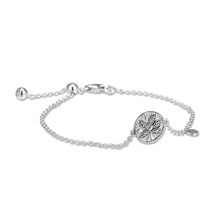 Pulseras de cadena y eslabones de plata esterlina 925 auténtica para mujer, pulsera de árbol de la vida para mujer, joyería de boda para fiesta, regalo 2024 - compra barato