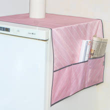 Практичная сумка для хранения пыли в холодильнике, пылезащитный чехол для холодильника, чехол для холодильника, карман для полотенец, сумка для хранения 2024 - купить недорого