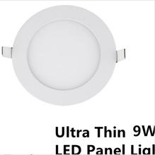 AC110/220V LED Panel Light 9W LED ceiling Light Round Ultra thin LED downlight 2024 - buy cheap