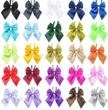 (100pc/lot）  Hot  sale Pet Accessories solid color Dog Bow Ties Bow tie Pet Bow ties Adjustable Dog Cat tie Neckties BW01 2024 - buy cheap