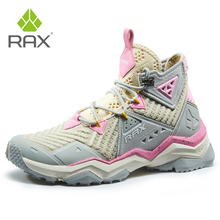 RAX/Женская дышащая Треккинговая обувь; уличные походные ботинки; спортивные кроссовки для женщин; легкие горные ботинки; прогулочная обувь 2024 - купить недорого