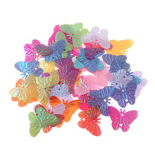 30 г перфорированные бабочки Lentejuelas/свободные блестки для шитья, ремесла для украшения одежды, одежда, аксессуары для вышивки 2024 - купить недорого