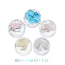 WUF 3 шт. цветы и 2 шт. сверла/коробка цветной сухой цветок 3D украшение для ногтей консервированные Цветочные ногти украшение для ногтей 2024 - купить недорого