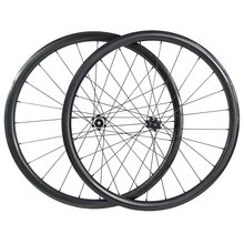 29er MTB XC straight pull carbon wheelset hookless 30mm wide 30mm deep Powerway M32 hubs UD 3K 12K 6K aero carbone bike wheels 2024 - buy cheap