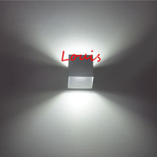 10x cuadrado moderno minimalista lámpara de pared LED 9 W cama de aluminio directo pasillo creativo LED retroiluminación estudio dormitorio iluminación interior 2024 - compra barato