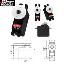 Novo conjunto original autêntico multifuncional hitec wireless padrão micro analógico servo 2024 - compre barato