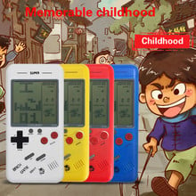 CoolBaby Handheld Game Console Build-in 26 classic games Classic Tetris Games Mini Game Player Gift For Kids 2024 - buy cheap