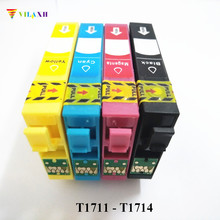 vilaxh T1711 Ink Cartridge For Epson T1711 - T1714 Stylus XP33 XP103 XP203 XP207 XP-103 XP-203 XP-207 XP-313 XP-413 XP 103 313 2024 - buy cheap