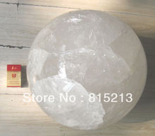 Ddh00658 Bola de esfera de cristal de cuarzo blanco, NATURAL, transparente, curativa enorme 2024 - compra barato
