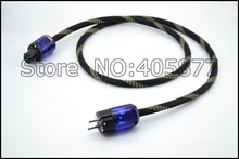 Hi-End OFC copper audiophile Schuko power cord cable EUR EU power cable 1.5M 2024 - buy cheap