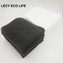 Lecy eco life fralda de pano reutilizável, super absorvente, para adulto, 20*49cm, lavável, fralda inconveniente, calças forro 2024 - compre barato