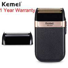 Kemei Electric Shaver Machine Twin Blade Waterproof  Cordless Razor USB Rechargeable  Barber Trimmer for Men 2024 - buy cheap