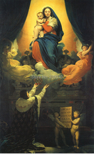 Бесплатная доставка картина маслом католической церкви на холсте классическая картина маслом Санта-Мария Картина на холсте религиозный Декор картина 2024 - купить недорого