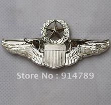 USAF U.S. AIR FORCE MILITARY COMMAND PILOT METAL WINGS BADGE PIN -32208 2024 - buy cheap