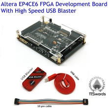 ALTERA Cyclone IV EP4CE6 FPGA Development Kit Altera EP4CE EP4CE6F17C8 Board with USB Blaster downloader 2024 - купить недорого