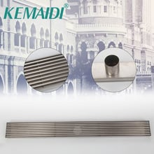 KEMAIDI Stainless Steel Brass Bathroom Shower Drain Floor Drain Trap Waste Grate Grid Strainer Waste Drain 2024 - buy cheap