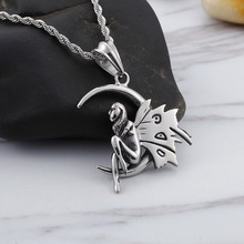 New Stainless Steel Moon Angel  Jewelry  Hot Fashion Titanium Steel Pendants 2024 - buy cheap