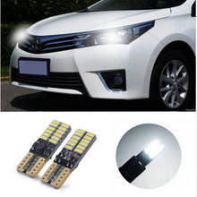 2x Canbus T10 W5W LED Car Parking Light Interior Signal Lamp license plate Light For Volvo S40 V50 V70 C30 C70 70 s80 XC90 s60 2024 - buy cheap