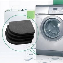 Hot! 4 Pcs/set Washing Machine Anti-Vibration Pad Mat Non-Slip Shock Pads Mats Refrigerator Kitchen Bathroom Accessories R19426 2024 - buy cheap