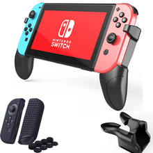 Защитный чехол с рукояткой для пальцев Gripstand, регулируемый складной держатель для рук для контроллера Nintendo Switch NS NX Joycon 2024 - купить недорого