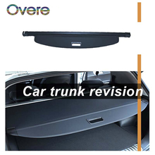 OVERE 1Set Car Rear Trunk Cargo Cover For Ford EcoSport 2012 2013 2014 2015 2016 Black Security Shield Shade Auto accessories 2024 - buy cheap