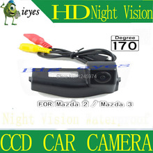HD Car rearview camera For Mazda 2 Mazda 3 MAZDA2 MAZDA3 2009 2010 2011 Backup reverse HD night version rear view 2024 - buy cheap