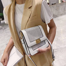 Женская сумка-мессенджер, квадратная, с заклепками, из искусственной кожи, в стиле ретро, 2019 2024 - купить недорого