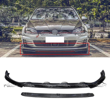  Carbon Fiber  Bumper Spoiler Front Lip For Volkswagen Golf MK7 GT&I Facelift 2Pcs 2024 - buy cheap