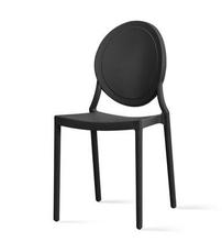 Simple modern dining chair fashion casual creative backrest plastic home cafe balcony outdoor desk chair. 2024 - buy cheap