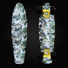 2019 Mini Cruiser Camouflage Printed Plastic Skateboard 22inch Retro Longboard Truck Skate Long Board Deck Skate Board PD08 2024 - buy cheap