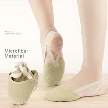 Rhythmic Dance Shoe For Ladies Children Foot Thongs Half Sole Flat Slippers WomenTwist Dance Shoes Ballet Gymnastics Shoes 2024 - buy cheap