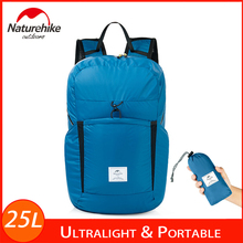 Рюкзак Naturehike, 25л, легкий складной рюкзак, водостойкий, прочный, износостойкий, нейлоновая сумка для путешествий 2024 - купить недорого