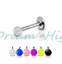 Transparent Labret piercing Body Jewelry Ball 2024 - buy cheap