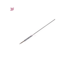 Tattoo 100 Pieces 3 Flat Sterilized Stainless Steel Tattoo Needles Permanent Makeup Needles For Eyebrow Lip Makeup Top Quality 2024 - buy cheap