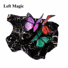Искусственные бабочки (10 шт.), волшебные фокусы, бабочка из пустого шелка, свобода, магические реквизиты для съемки крупным планом, профессиональные 2024 - купить недорого