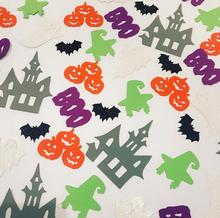 personalize Halloween Party confettis teacher classroom table scatters,  ghost bats pumpkin confettis 2024 - buy cheap