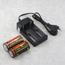 2PCS Rechargeable TrustFire 6000mAh 3.7V 32650 Li-ion Batteries Battery + 1PC Universal Charger For 14500 16340 18650 26650 ect. 2024 - buy cheap