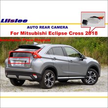 Liislee Автомобильная резервная парковочная камера для Mitsubishi Eclipse Cross 2018 камера заднего вида подсветка номерного знака ночного видения 2024 - купить недорого