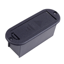 Cubierta de batería de 9V, compartimento de soporte de Carcasa de caja de batería para pastilla de bajo de guitarra 2024 - compra barato