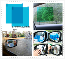 2 pcs set / car rear view mirror side window protective film anti-fog for BMW E46 E39 E38 E90 E60 E36 F30 F30 2024 - buy cheap