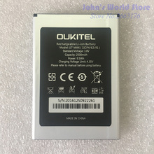 Oukitel u7 bateria máxima 100% original 2500mah substituição da bateria de backup para oukitel u7 max telefone móvel 2024 - compre barato