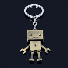LLavero de Robot clásico Unisex, llavero con anillas divididas, organizador de llaves, accesorios para hombres, 2020 2024 - compra barato