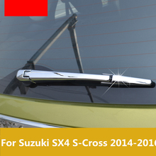 Покрытие заднего дворника автомобиля-Стайлинг автомобиля окно украшение для дворника блёстки наружное украшение для Suzuki SX4 S-Cross 2014-2016 2024 - купить недорого