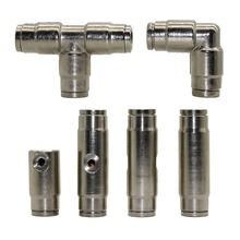 High-pressure Quick Coupling 3/8" Slip Lock connector for 3/16" Thread Spray head Agricultural Cooling Atomizing nozzle 10 Pcs 2024 - buy cheap