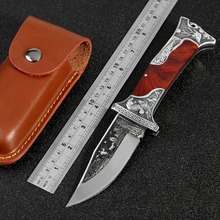 KKWOLF Outdoor folding knife self-defense with sharp knife folding Blade knife high hardness military knife field portable tool 2024 - buy cheap