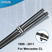 YITOTE Wiper Blades for Mercedes Benz CL Class W215 W216 Fit Side Pin Arms Models CL 500 600 55 63 65 AMG 4Matic 2024 - buy cheap